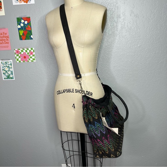 Vintage NWT bohemian weekend crossbody burgle bag - Picture 4 of 7